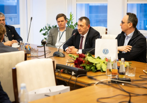 Spotkanie z Ministrem Infrastruktury Dariuszem Klimczakiem