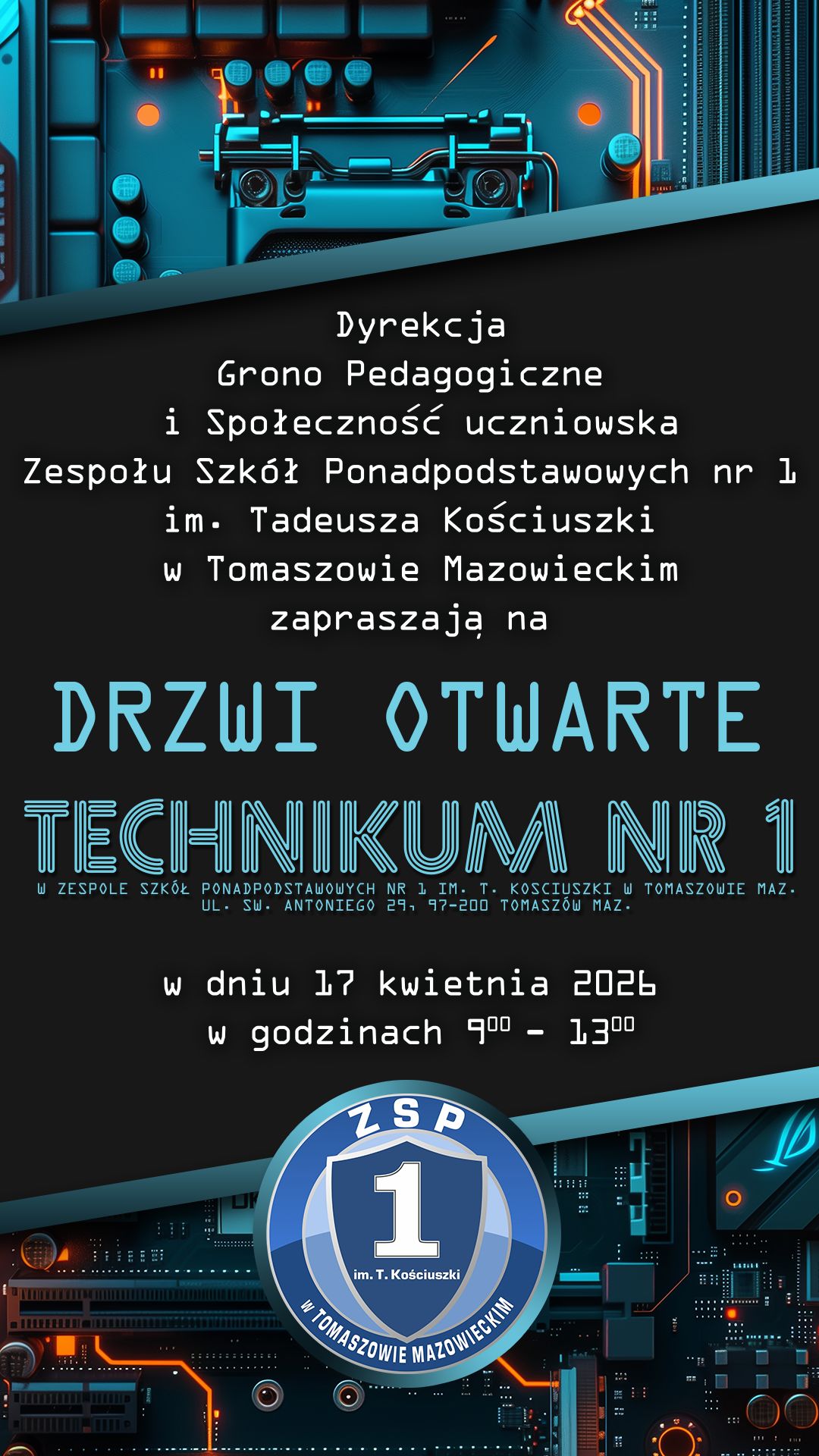 Zaproszenie na drzwi otwarte