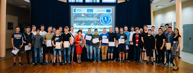 Zdjęcie grupowe uczestników projektu