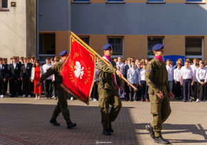 poczet sztandarowy ZSP1
