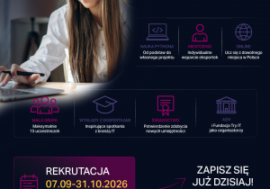 Plakat promocyjny kursu