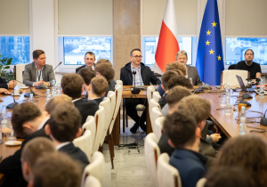 Spotkanie z Ministrem Infrastruktury Dariuszem Klimczakiem