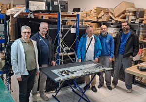 Wizytacja opiekunów w hiszpańskiej firmie