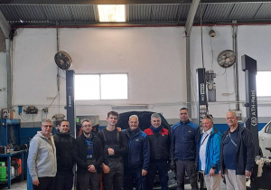 Wizytacja opiekunów w hiszpańskiej firmie