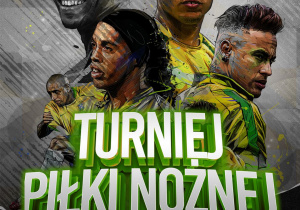 Plakat z informacjami o turnieju