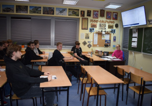 uczestnicy podczas kursu języka angielskiego