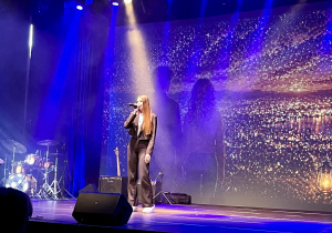 Nikola Tomalka (1H) podczas występu z okazji Dnia Rodziny