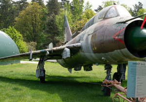 Ekspozycja plenerowa – samolot Su-22
