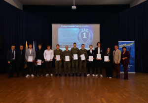 Uczestnicy I edycji projektu "Klucze do zawodowej przyszłości".